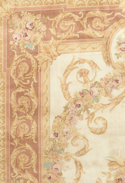 Hand Knotted Savonnerie Carpet 8038