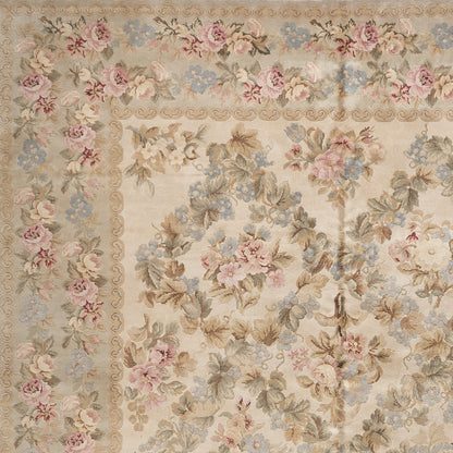 Hand Knotted Savonnerie Carpet 8039