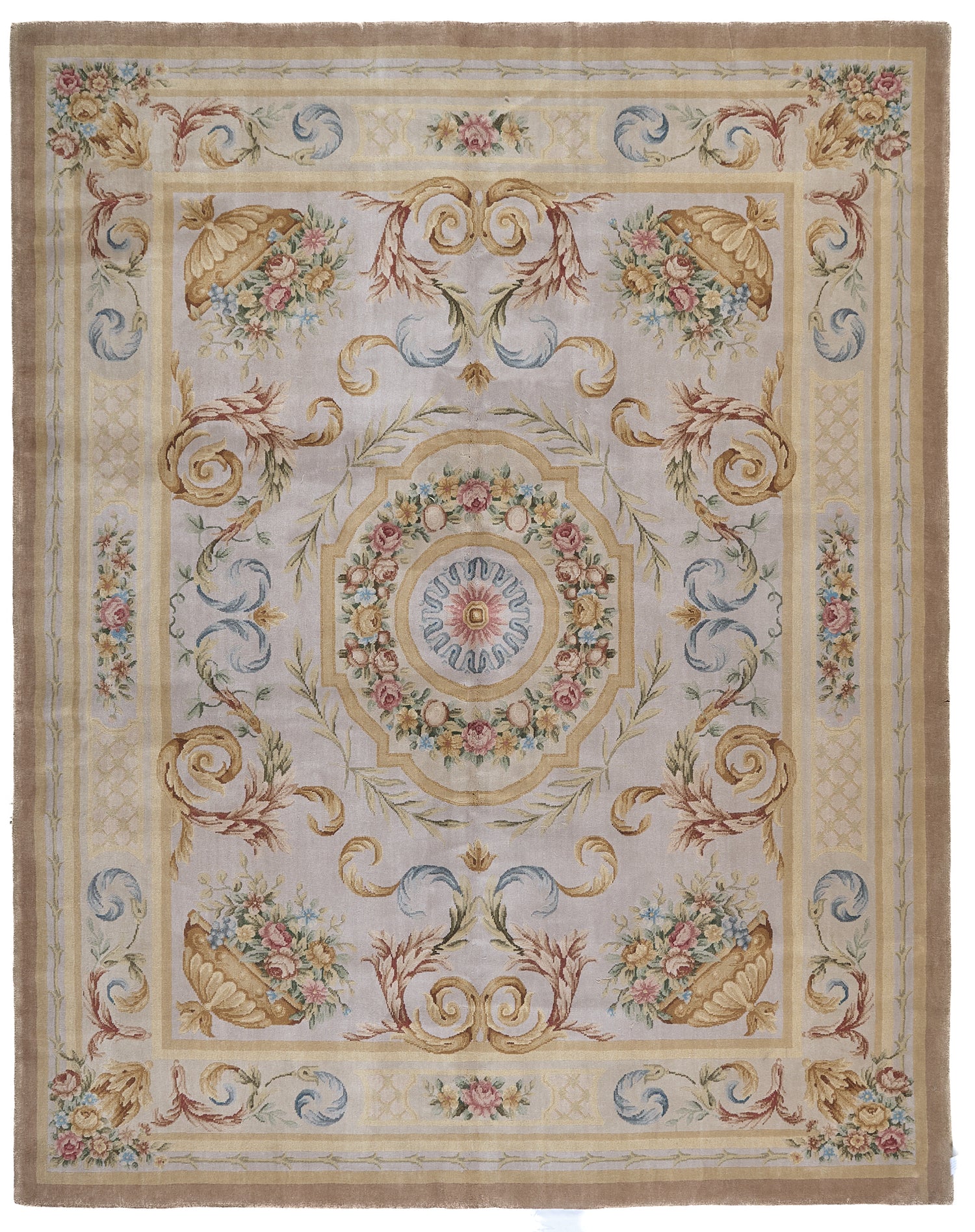 Hand Knotted Savonnerie Carpet 8040