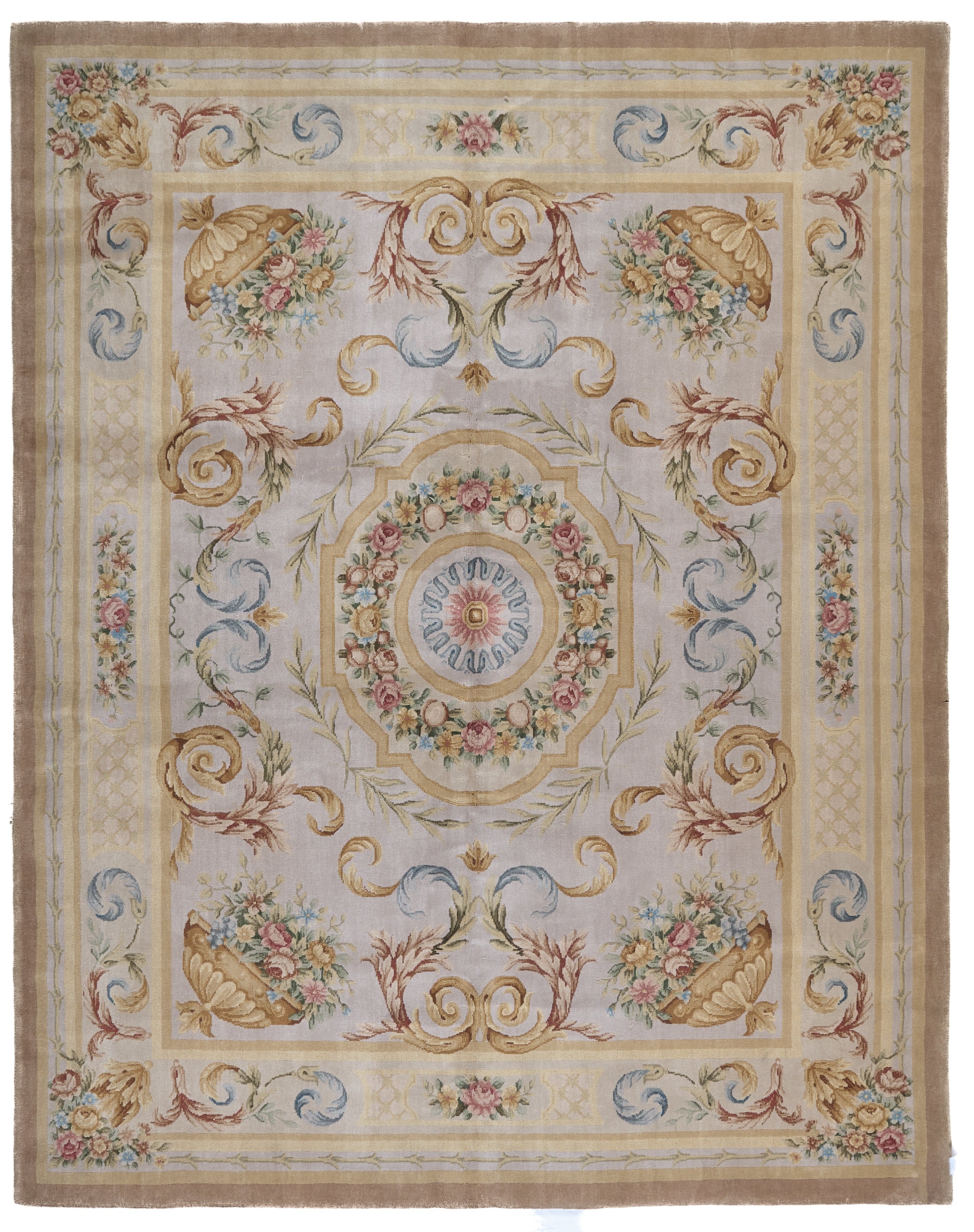Hand Knotted Savonnerie Carpet 8040