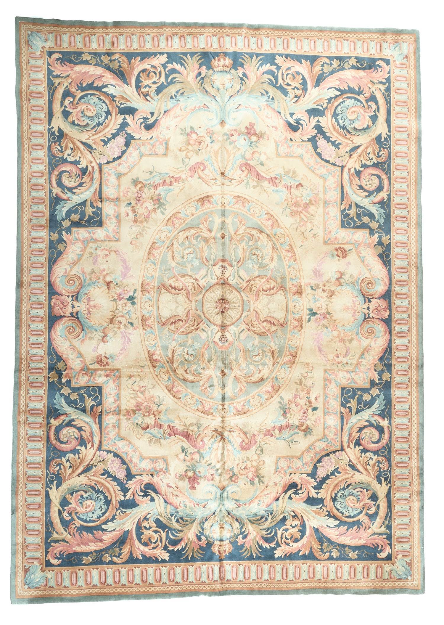 Hand Knotted Savonnerie Carpet 8042