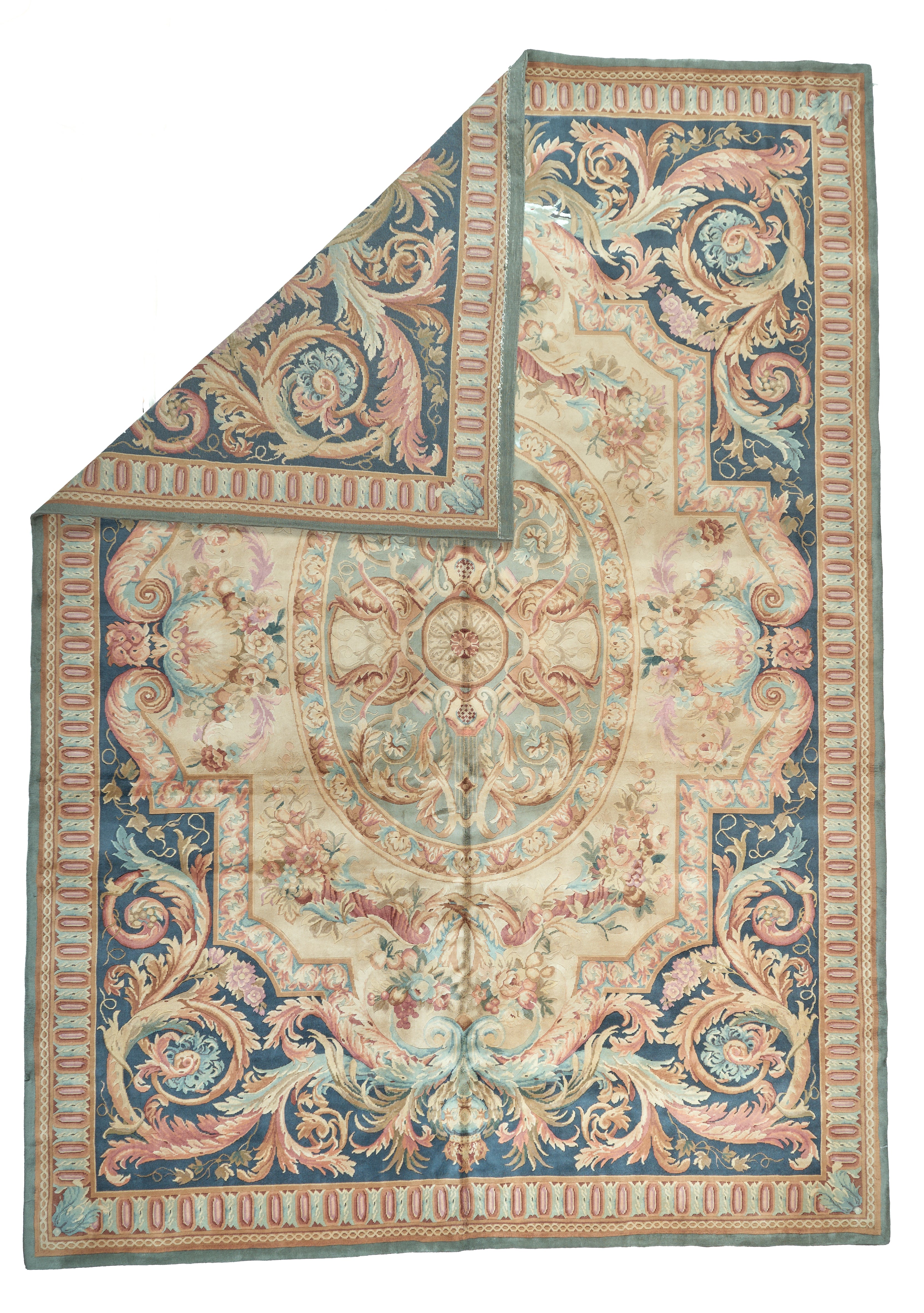 Hand Knotted Savonnerie Carpet 8042