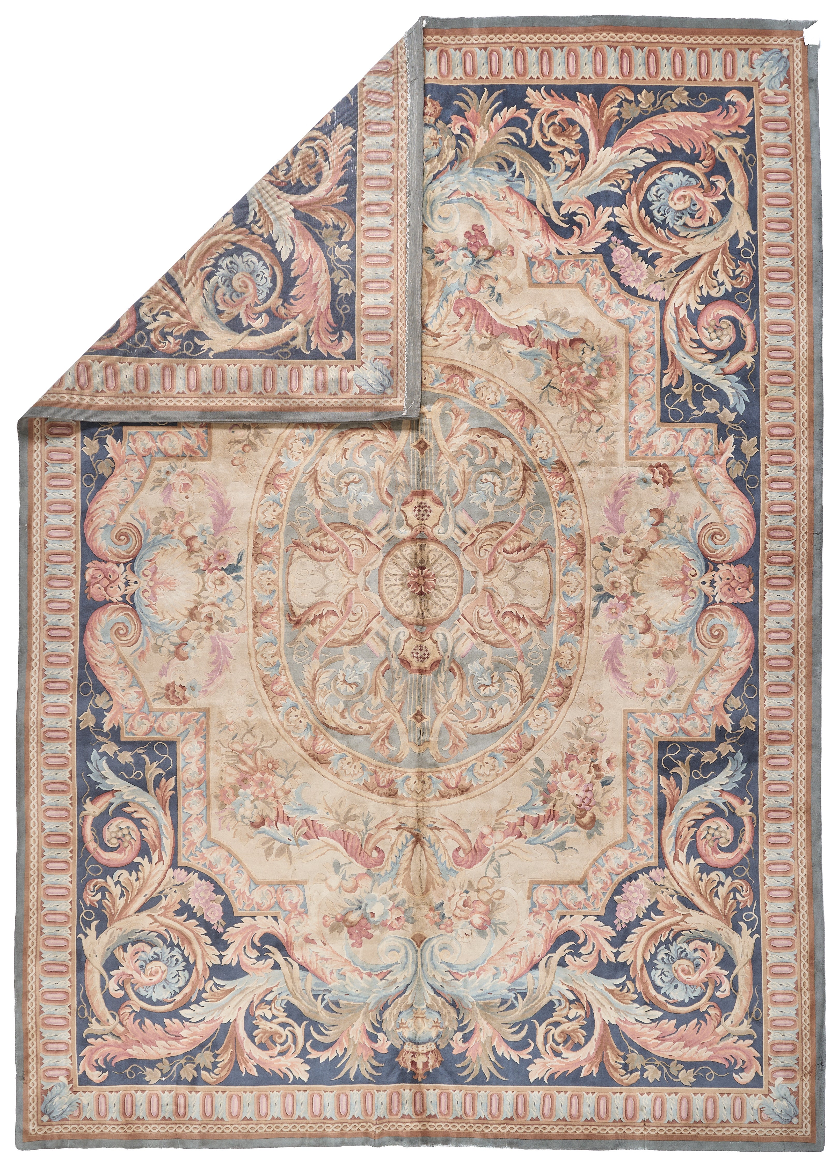 Hand Knotted Savonnerie Carpet 8042