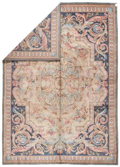 Hand Knotted Savonnerie Carpet 8042