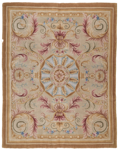 Hand Knotted Savonnerie Carpet 8044