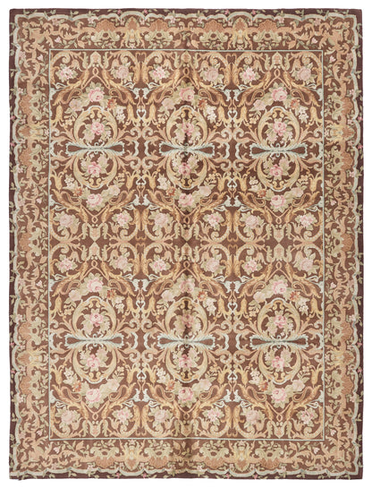 Hand Knotted Savonnerie Carpet 8045