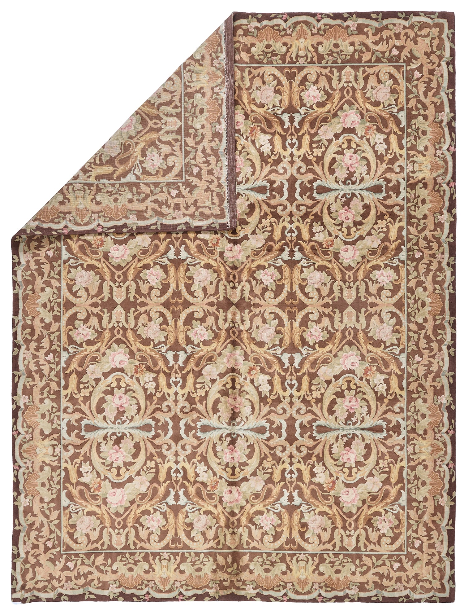Hand Knotted Savonnerie Carpet 8045