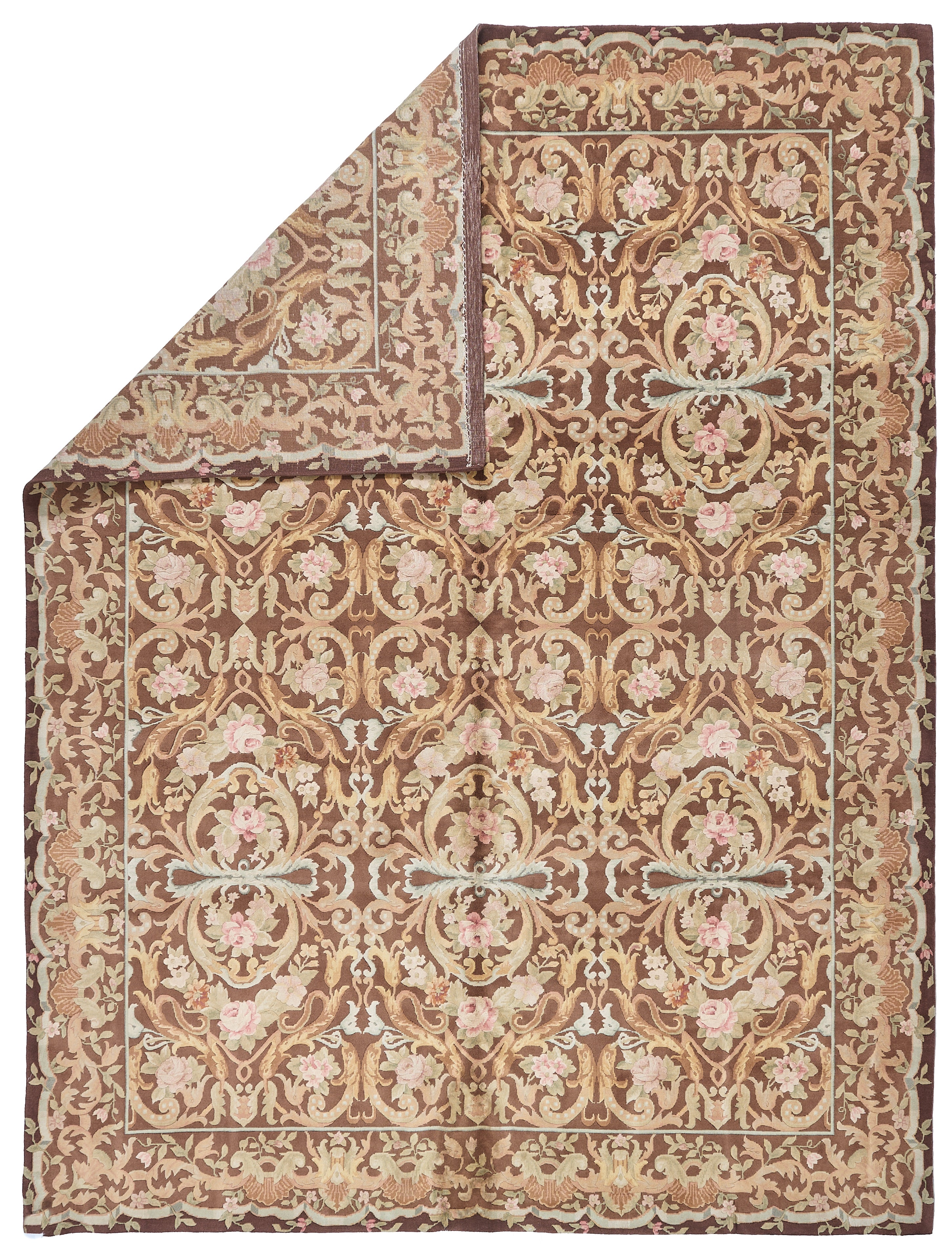 Hand Knotted Savonnerie Carpet 8045