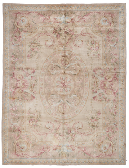 Hand Knotted Savonnerie Carpet 8047