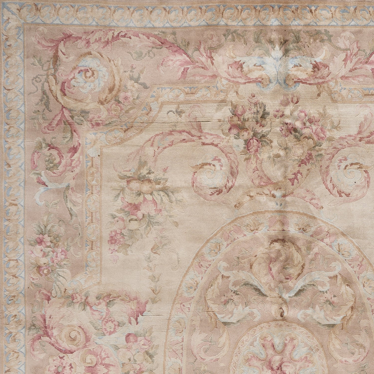 Hand Knotted Savonnerie Carpet 8047