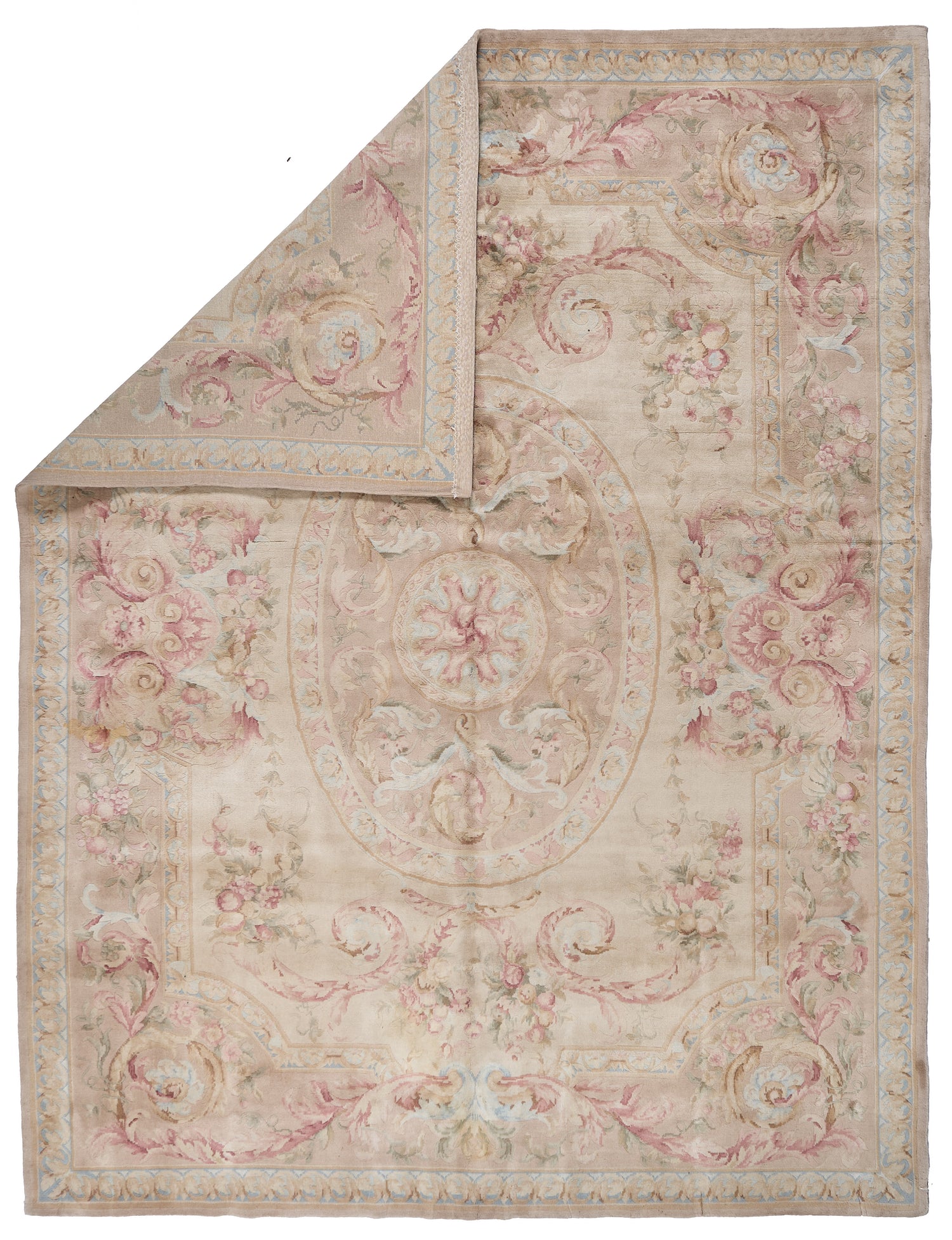 Hand Knotted Savonnerie Carpet 8047