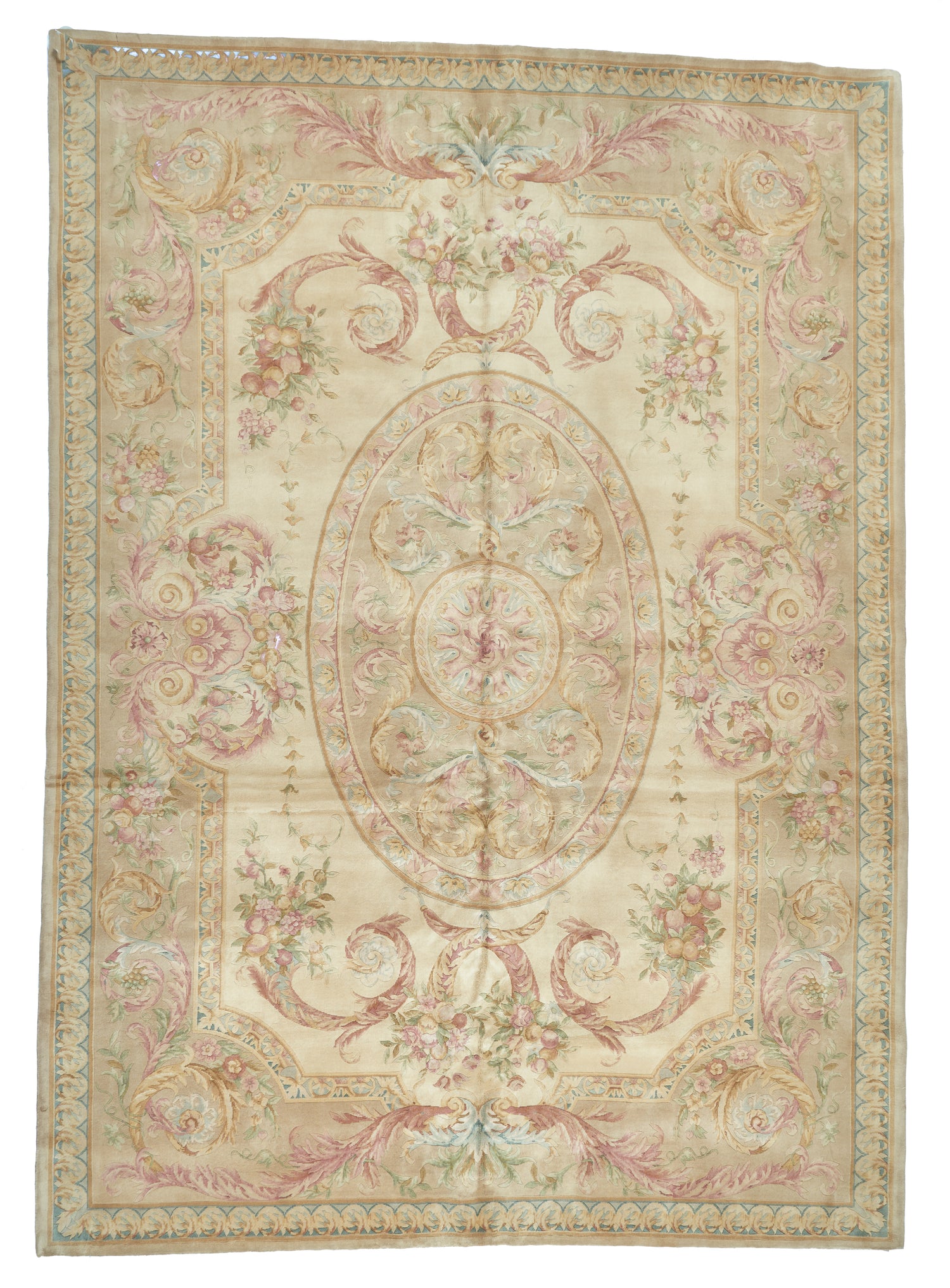 Hand Knotted Savonnerie Carpet 8048