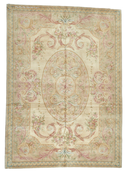 Hand Knotted Savonnerie Carpet 8048