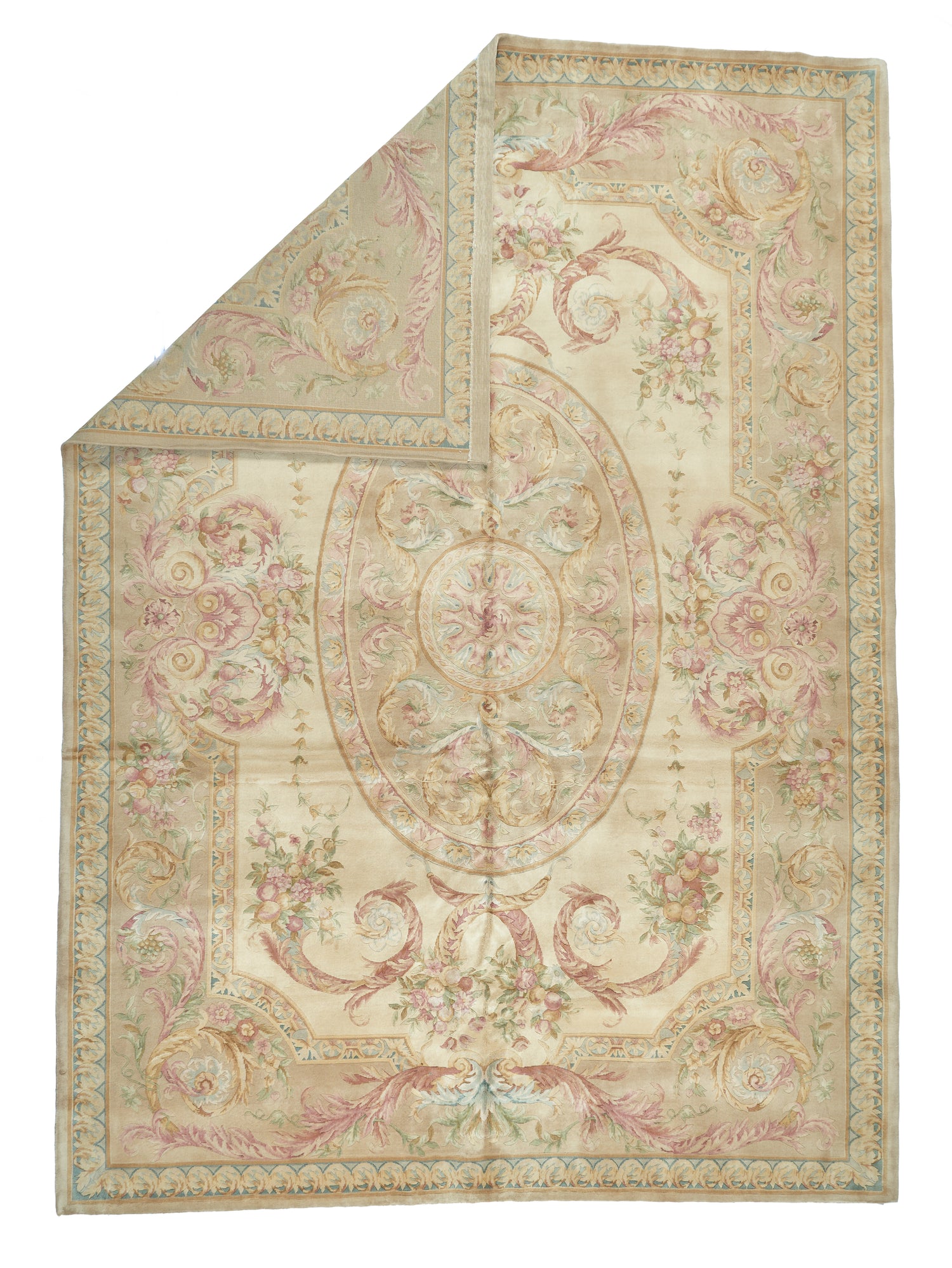 Hand Knotted Savonnerie Carpet 8048