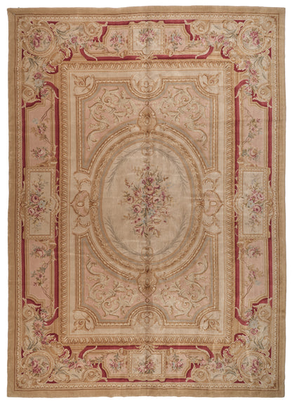 Hand Knotted Savonnerie Carpet 8050