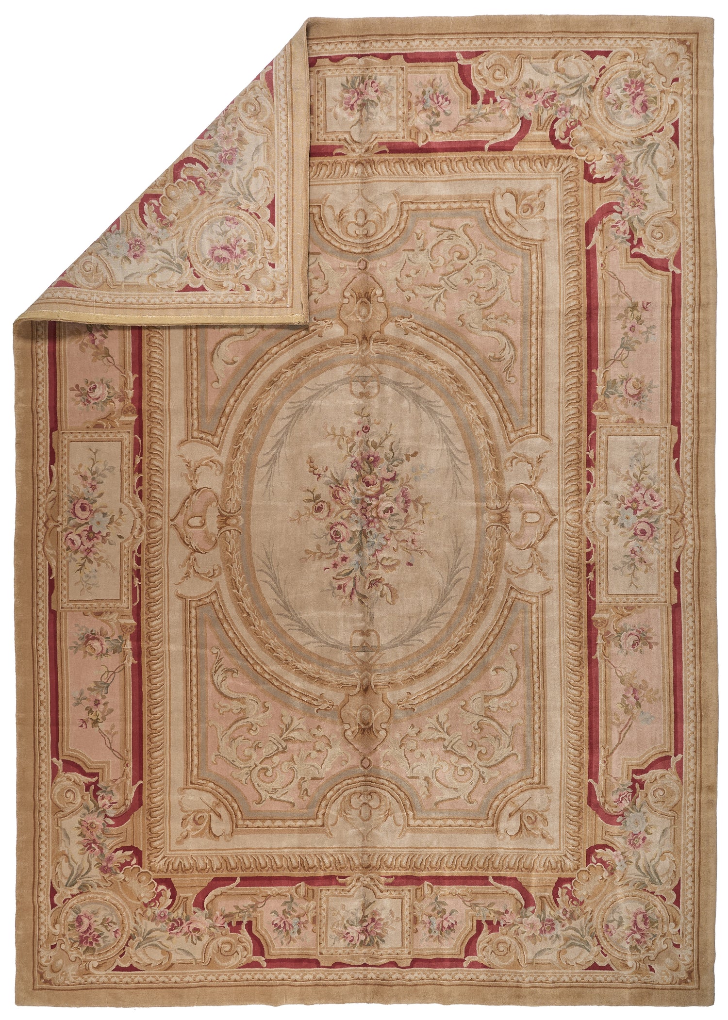 Hand Knotted Savonnerie Carpet 8050