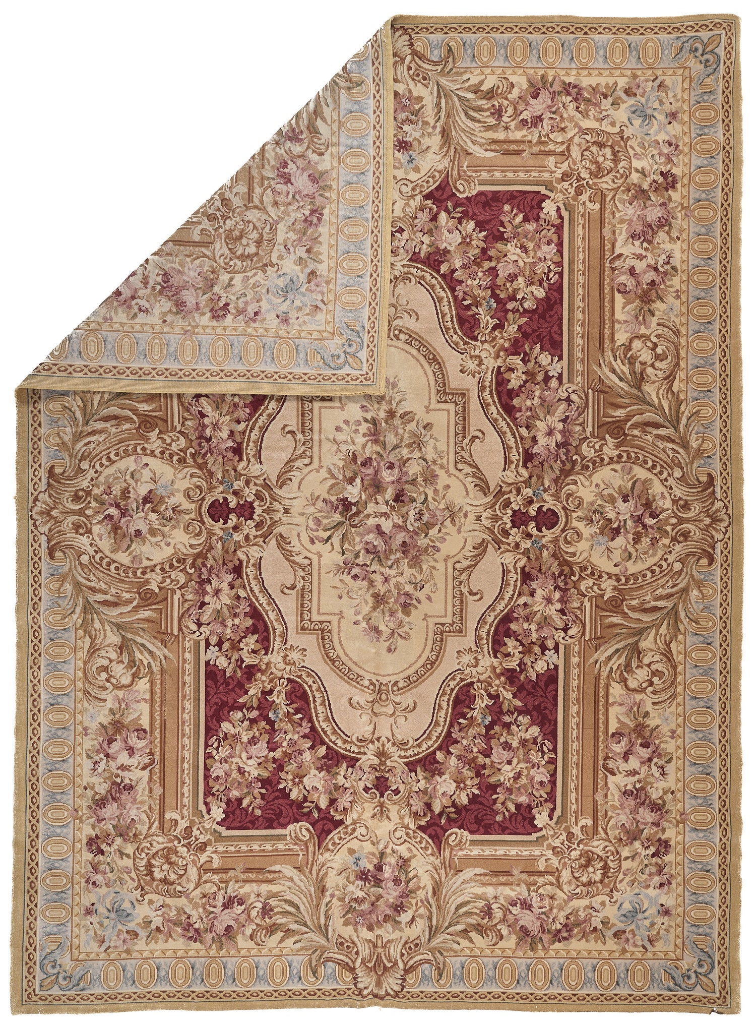 Hand Knotted Savonnerie Carpet 8051
