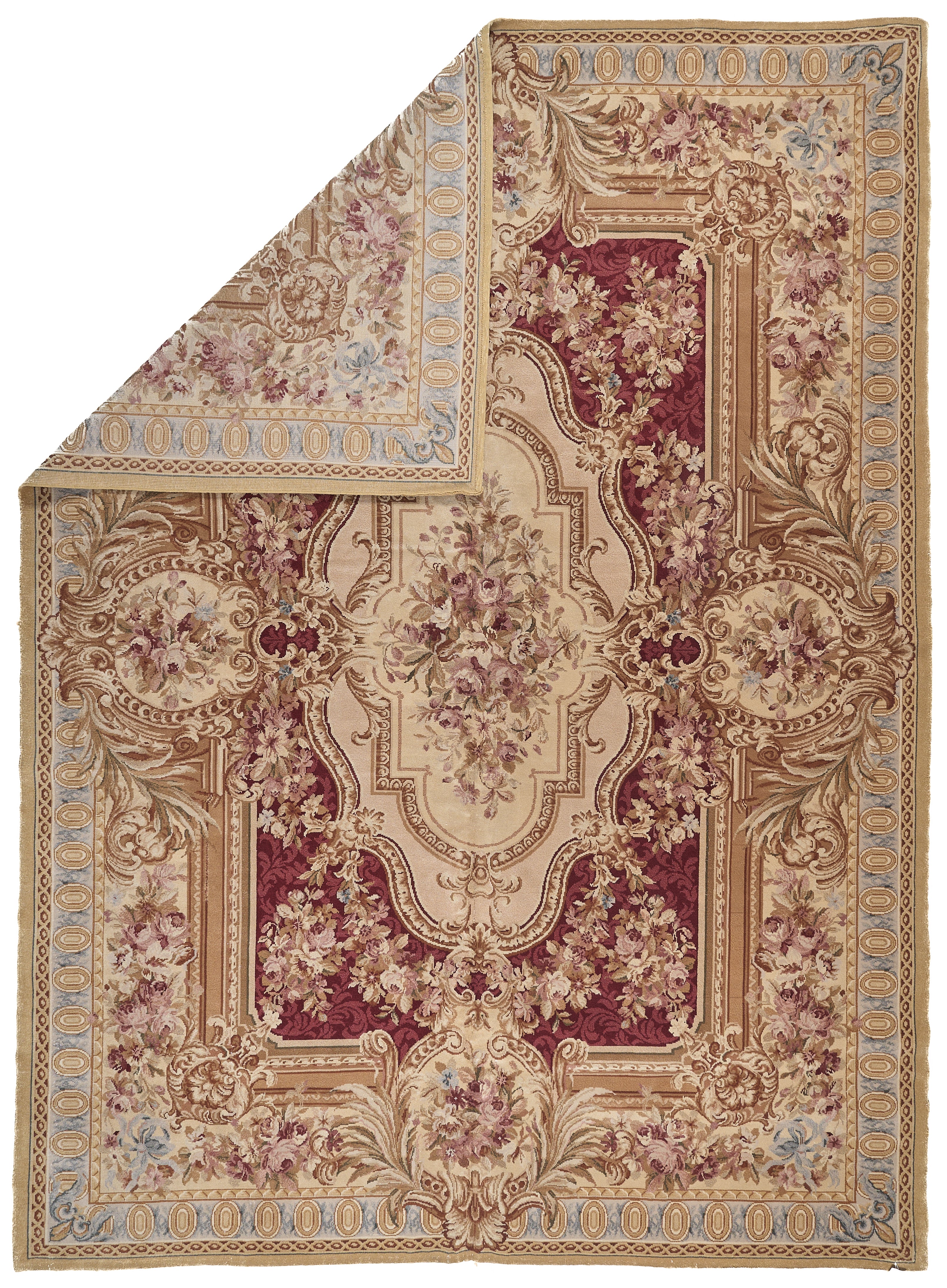 Hand Knotted Savonnerie Carpet 8051