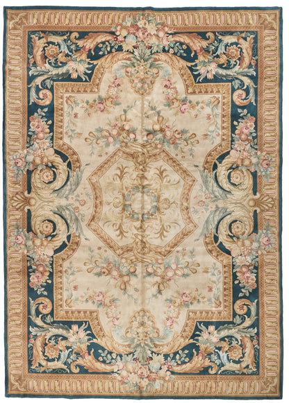Hand Knotted Savonnerie Carpet 8054