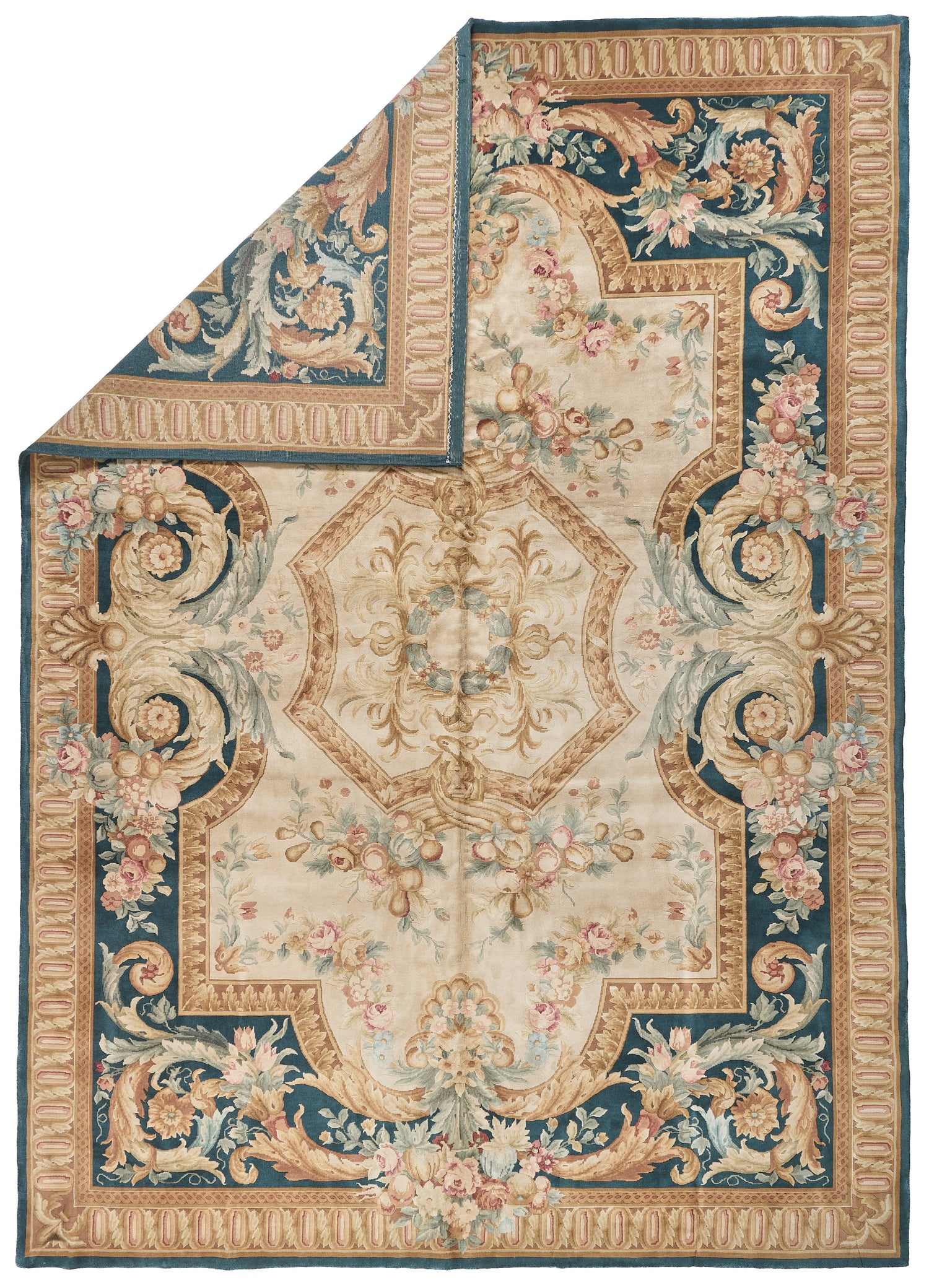 Hand Knotted Savonnerie Carpet 8054