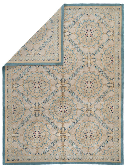 Hand Knotted Savonnerie Carpet 8056