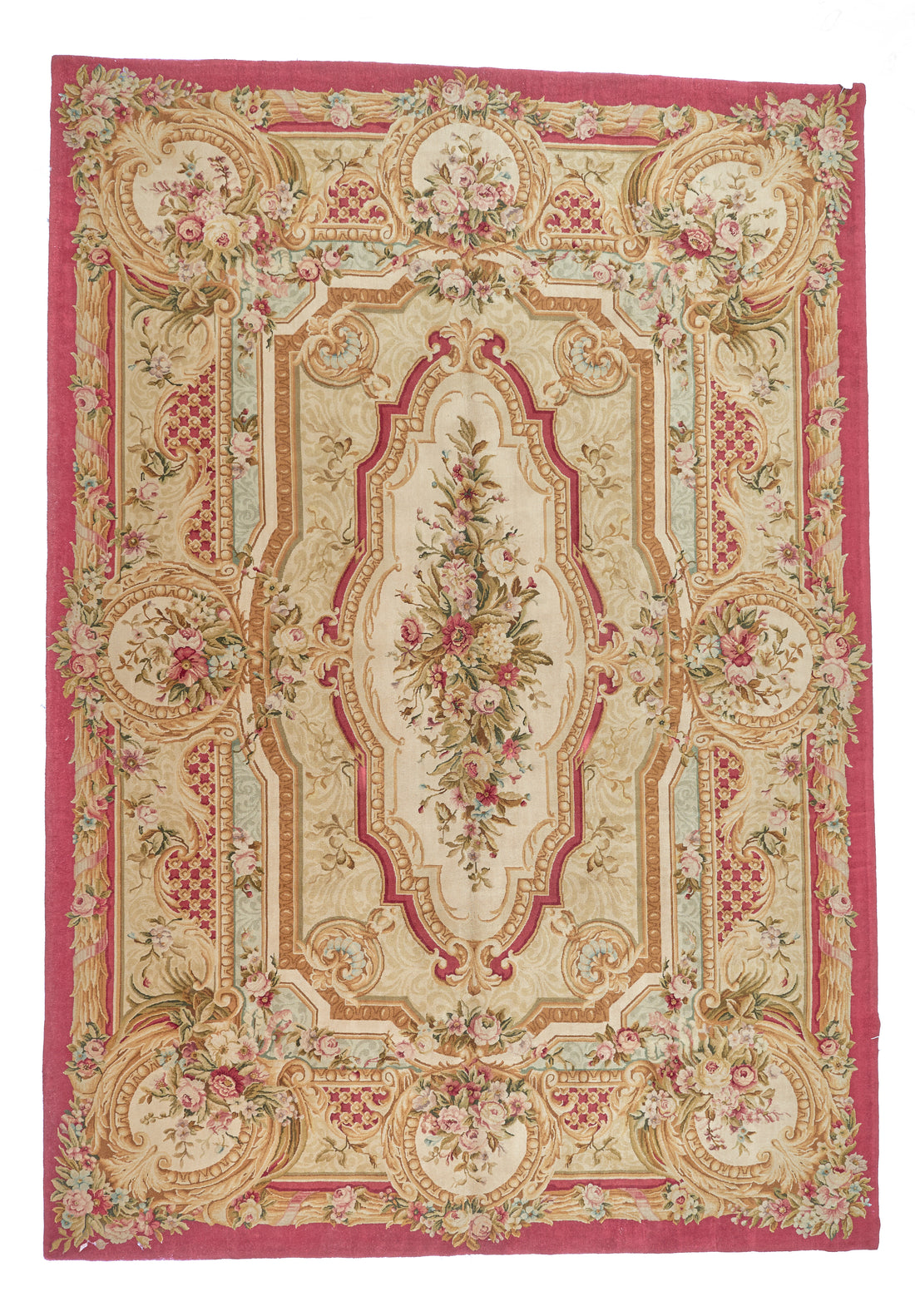 Hand Knotted Savonnerie Carpet 8057