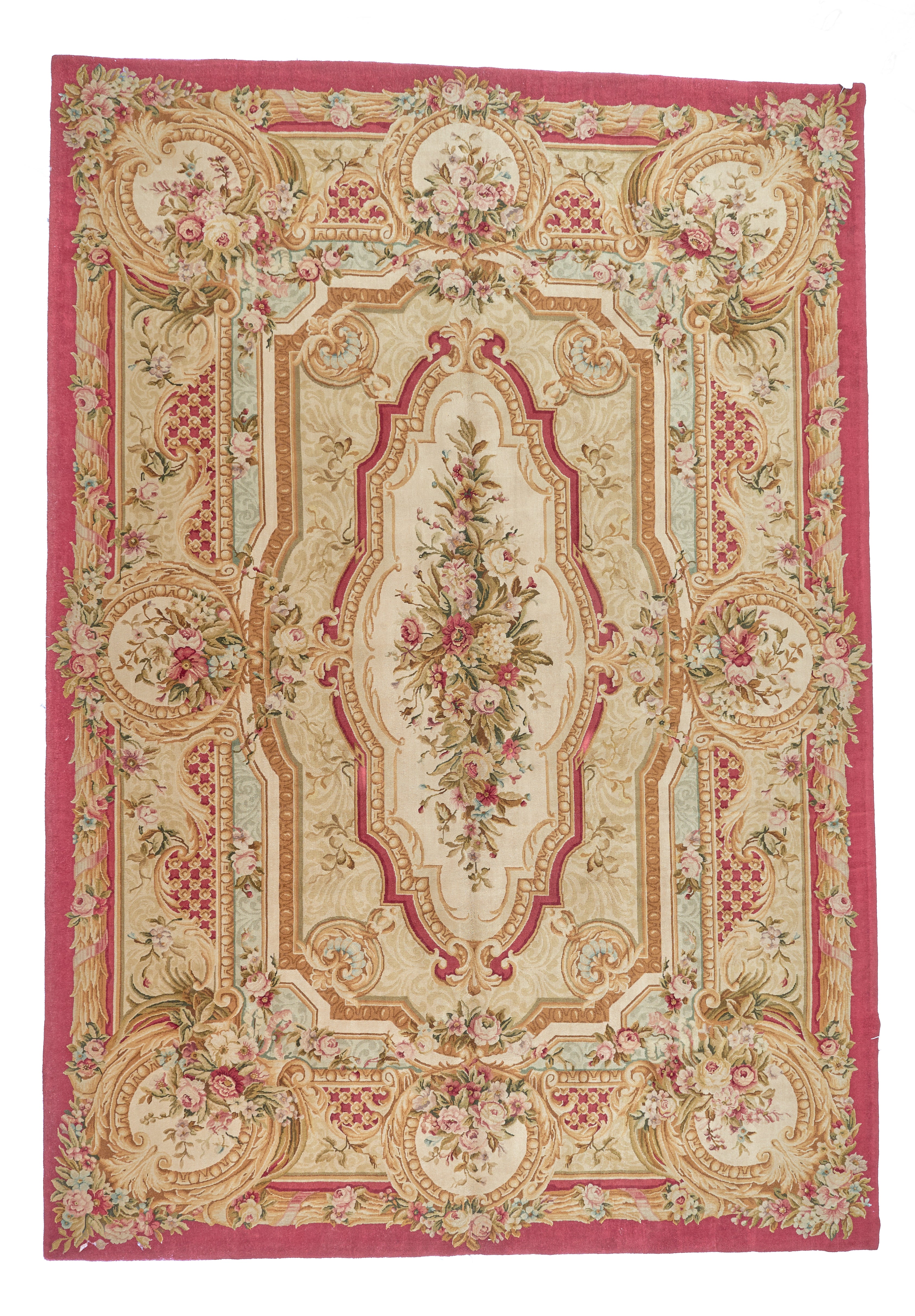 Hand Knotted Savonnerie Carpet 8057