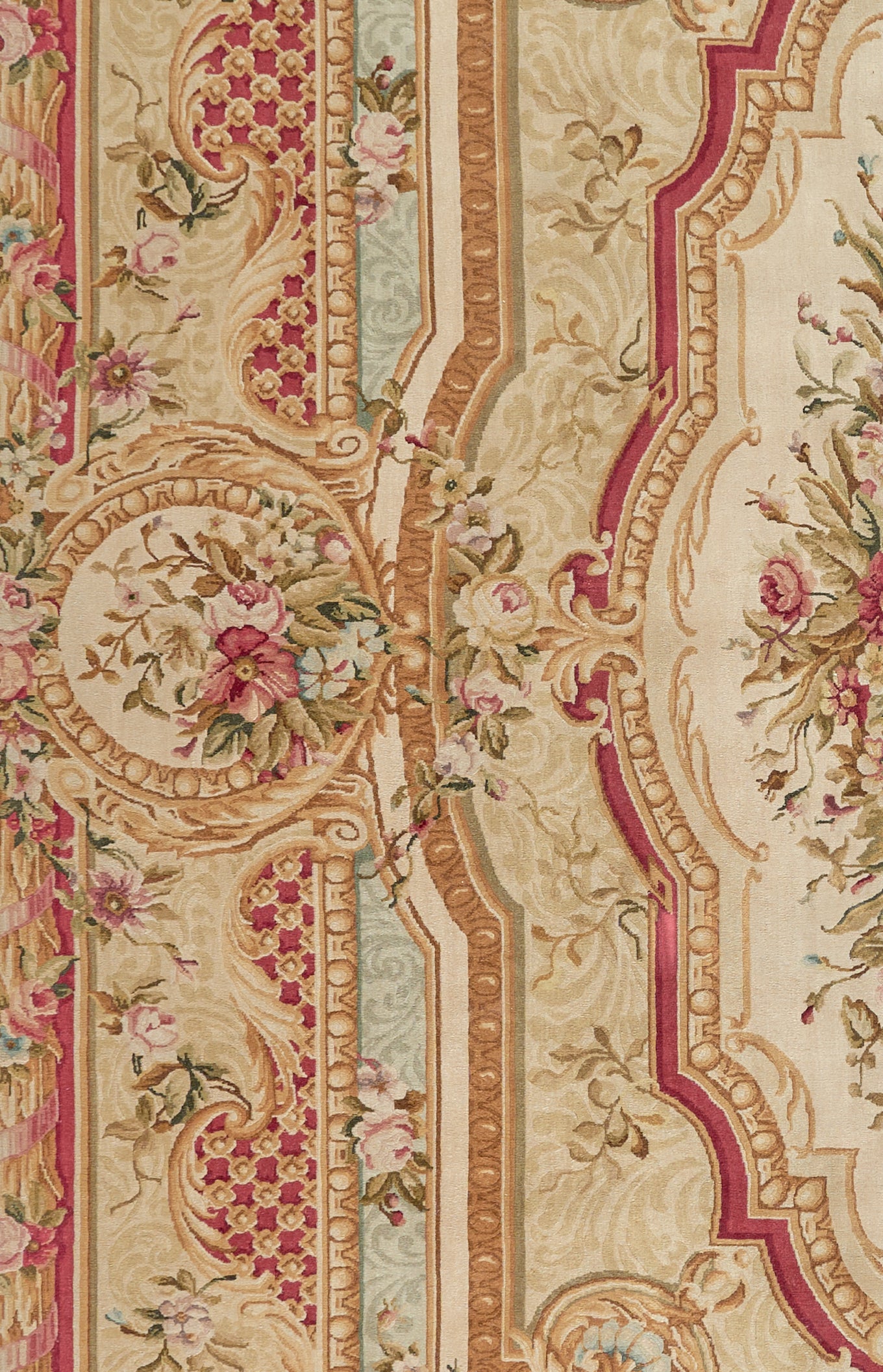 Hand Knotted Savonnerie Carpet 8057