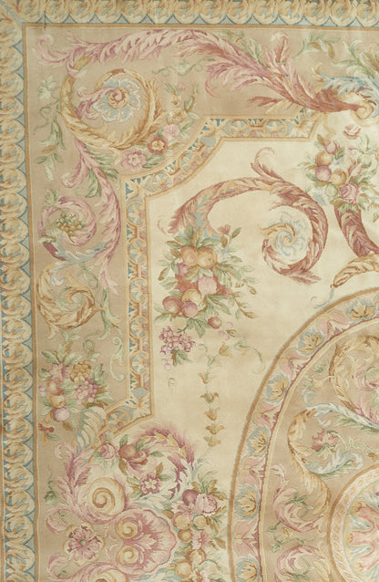 Hand Knotted Savonnerie Carpet 8060