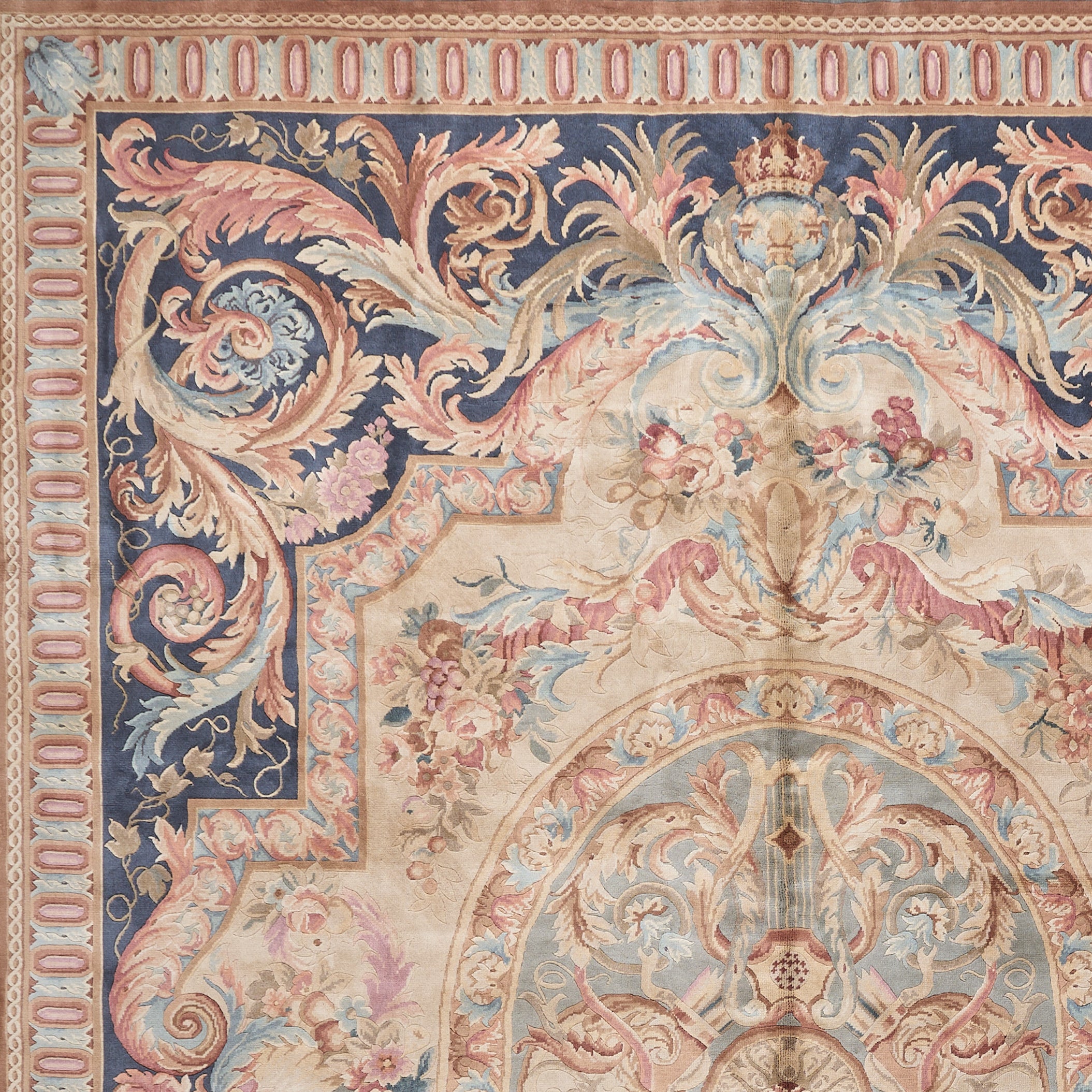 Hand Knotted Savonnerie Carpet 8061