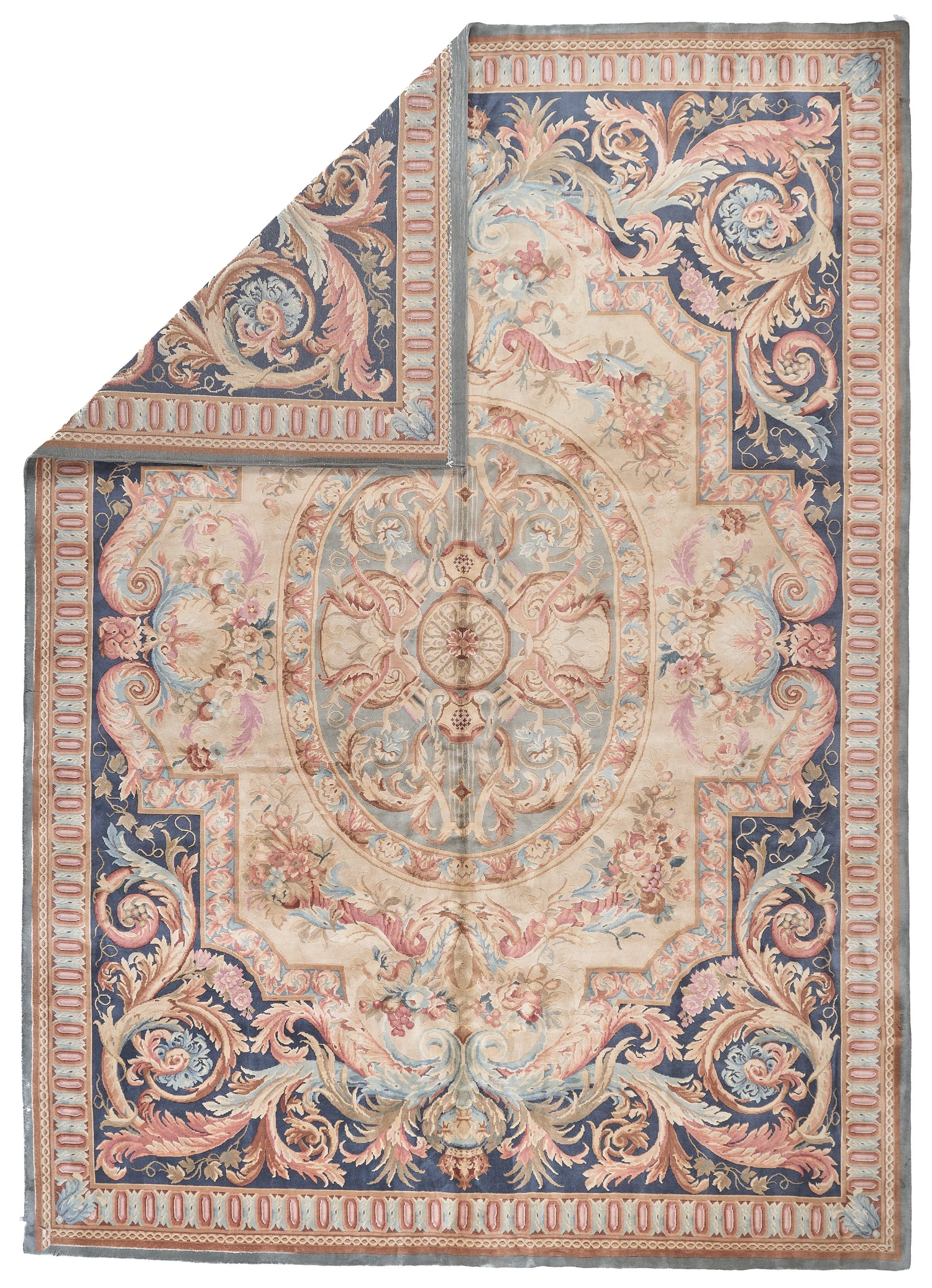 Hand Knotted Savonnerie Carpet 8061
