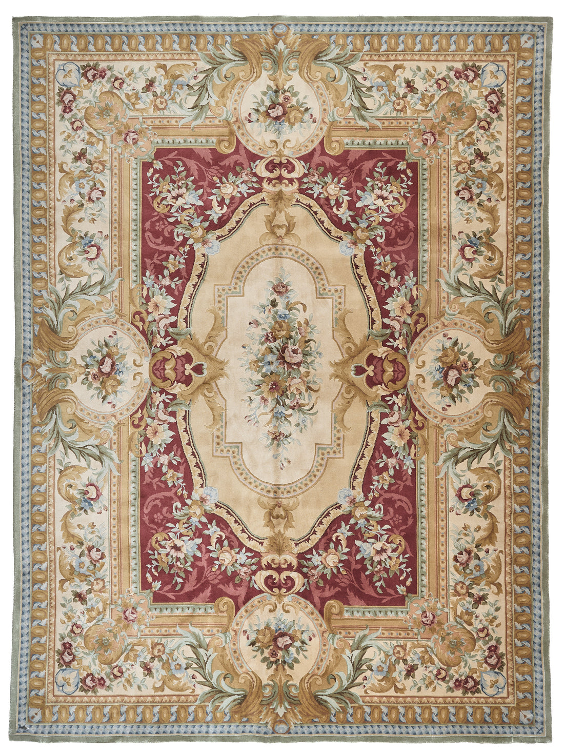 Hand Knotted Savonnerie Carpet 8062