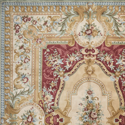 Hand Knotted Savonnerie Carpet 8062