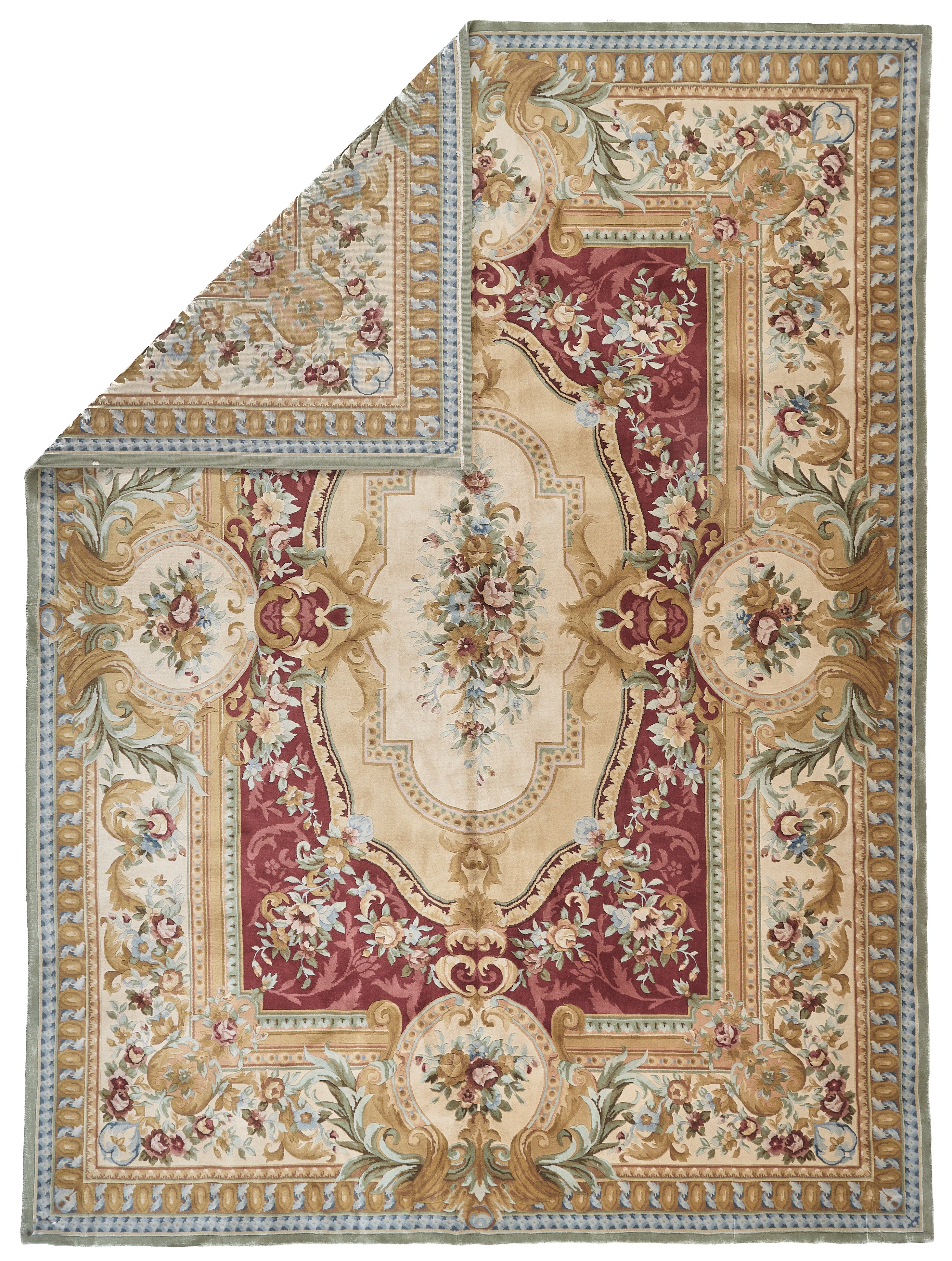 Hand Knotted Savonnerie Carpet 8062