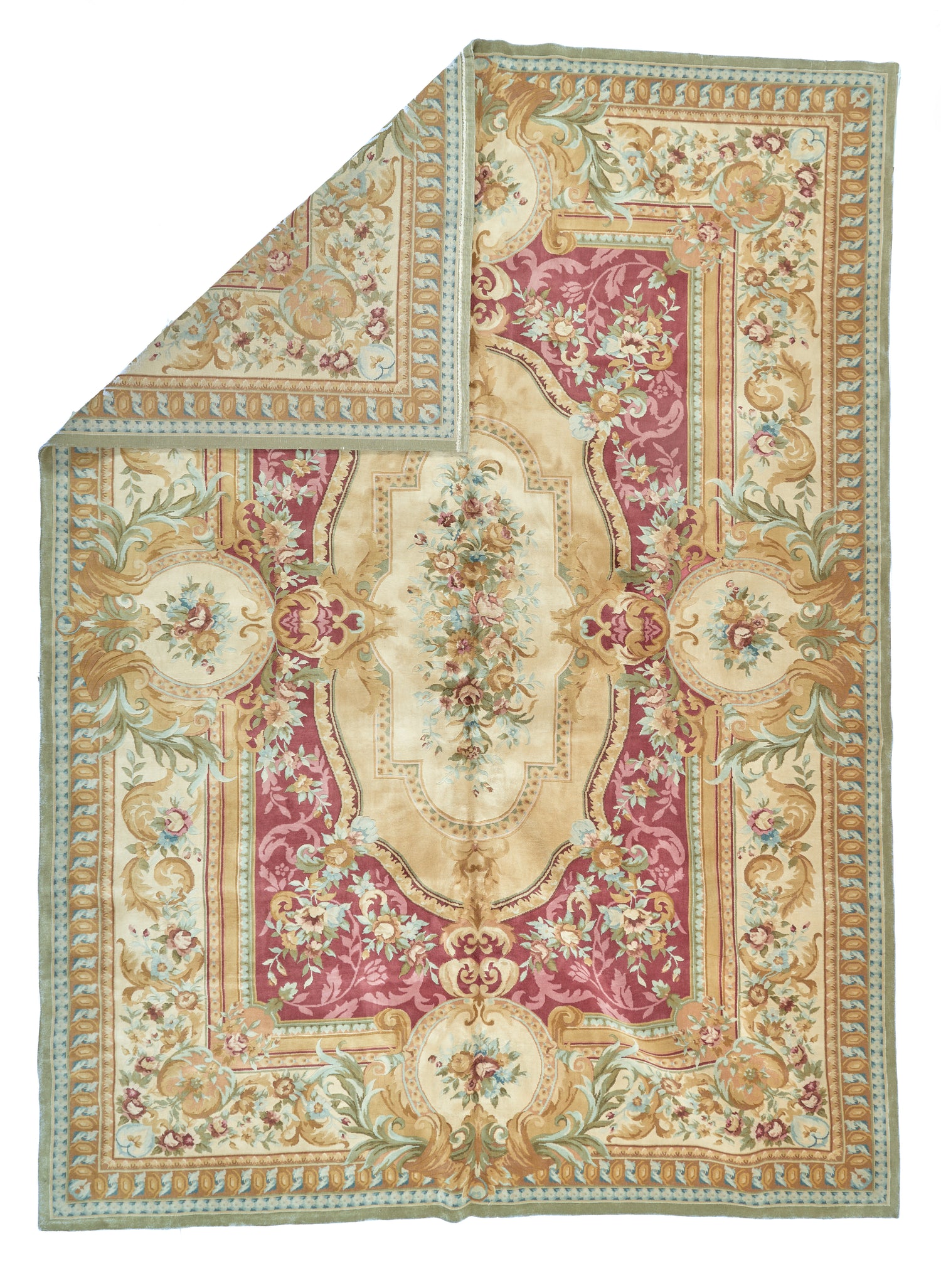Hand Knotted Savonnerie Carpet 8063
