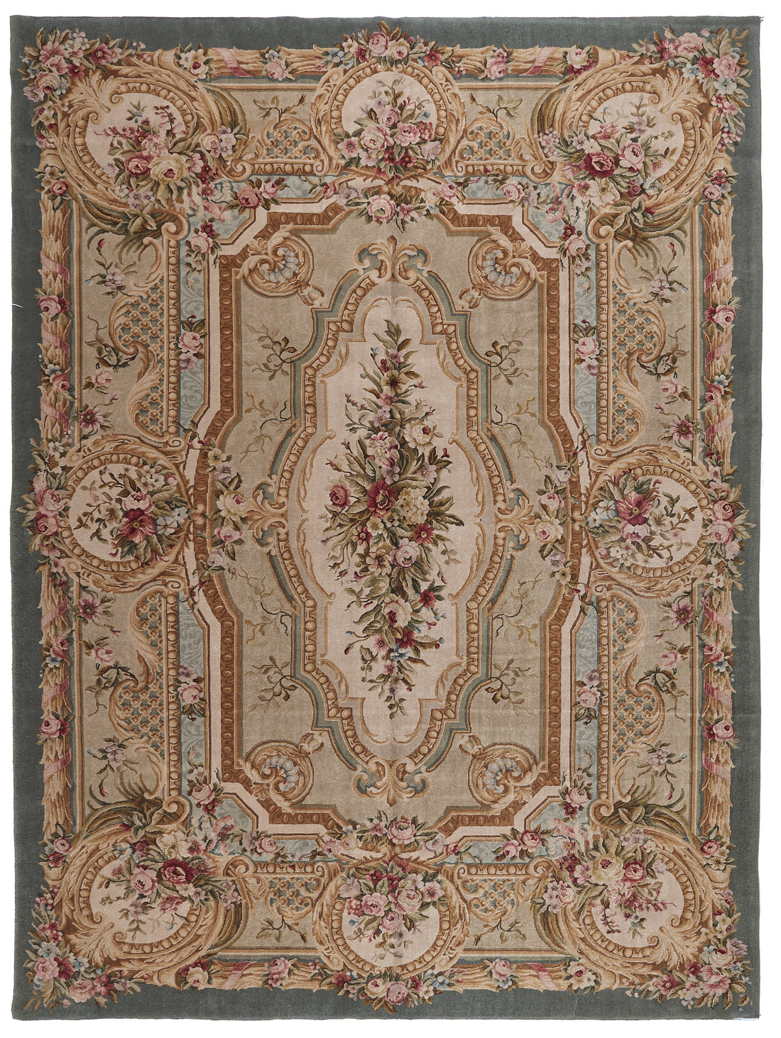 Hand Knotted Savonnerie Carpet 8064