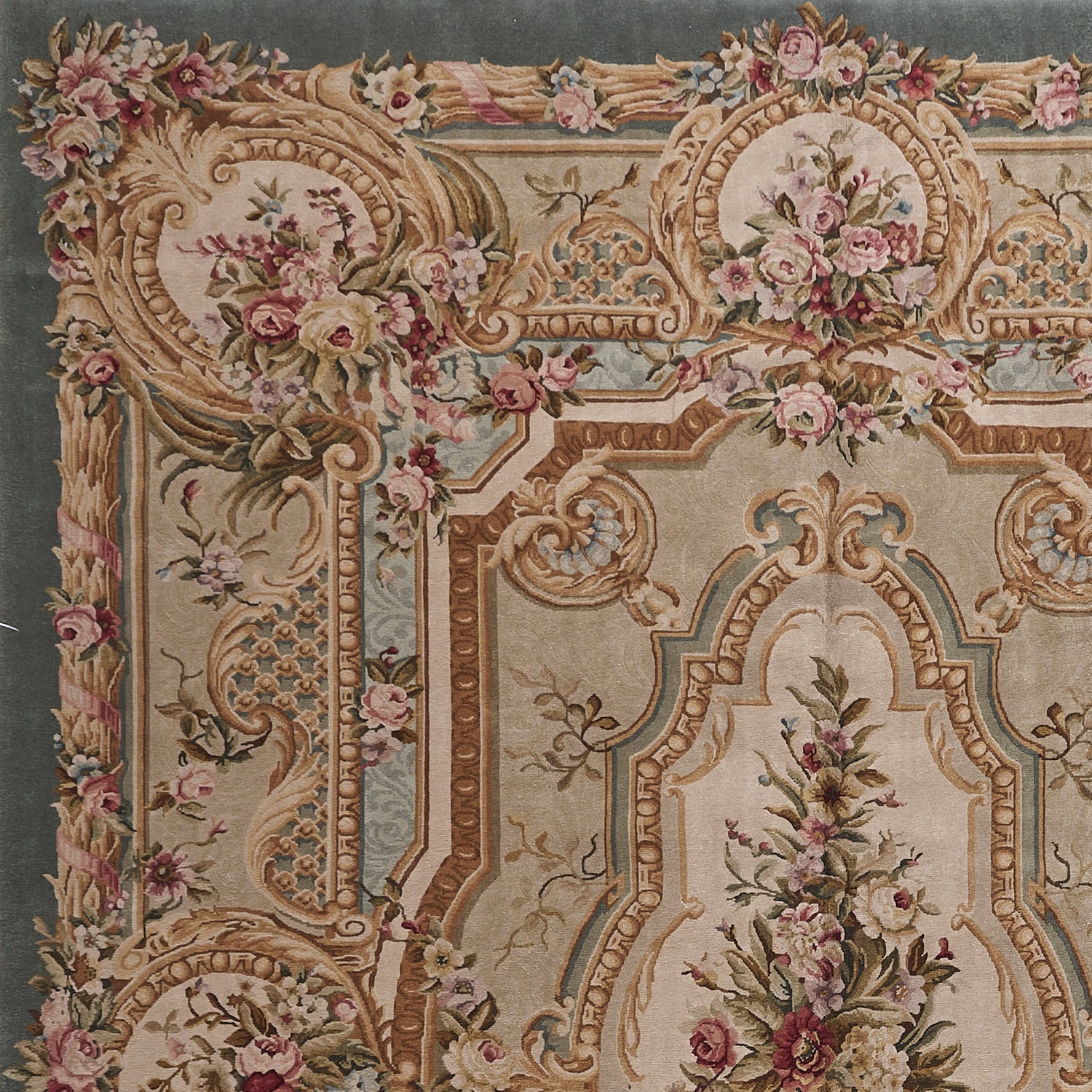Hand Knotted Savonnerie Carpet 8064