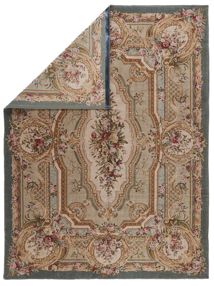 Hand Knotted Savonnerie Carpet 8064