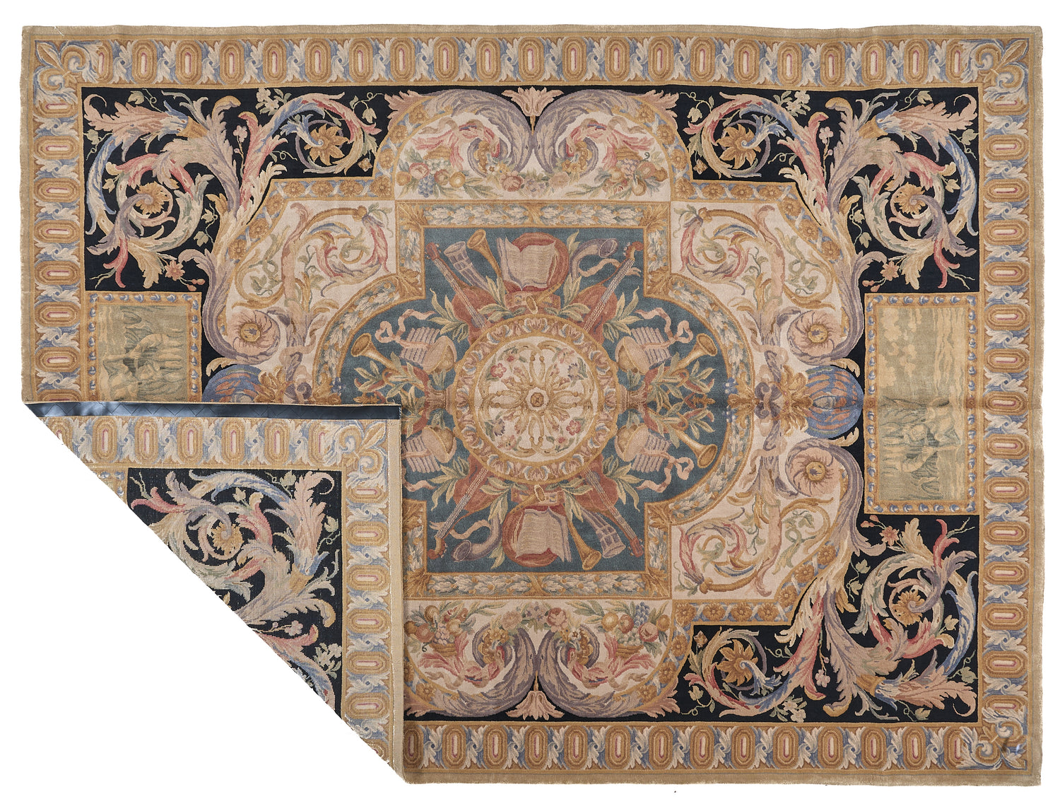 Hand Knotted Savonnerie Carpet 8065