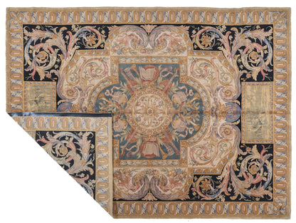Hand Knotted Savonnerie Carpet 8065