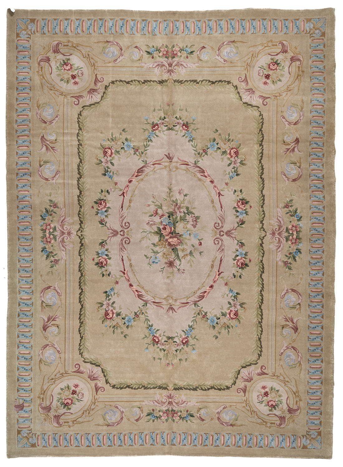 Hand Knotted Savonnerie Carpet 8066