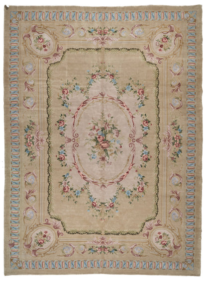 Hand Knotted Savonnerie Carpet 8066