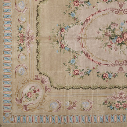 Hand Knotted Savonnerie Carpet 8066