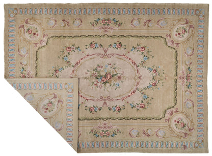 Hand Knotted Savonnerie Carpet 8066