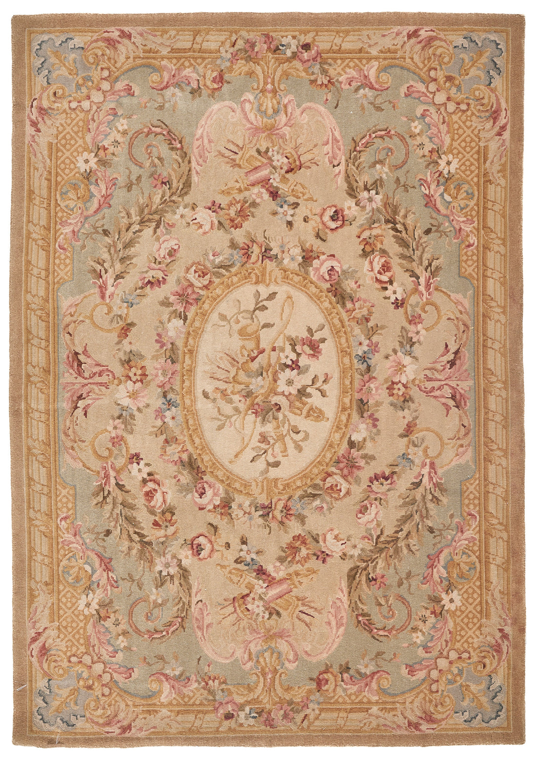 Hand Knotted Savonnerie Carpet 8068