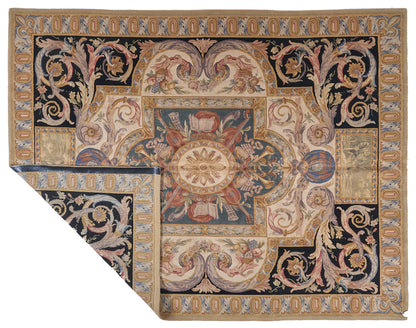 Hand Knotted Savonnerie Carpet 8069