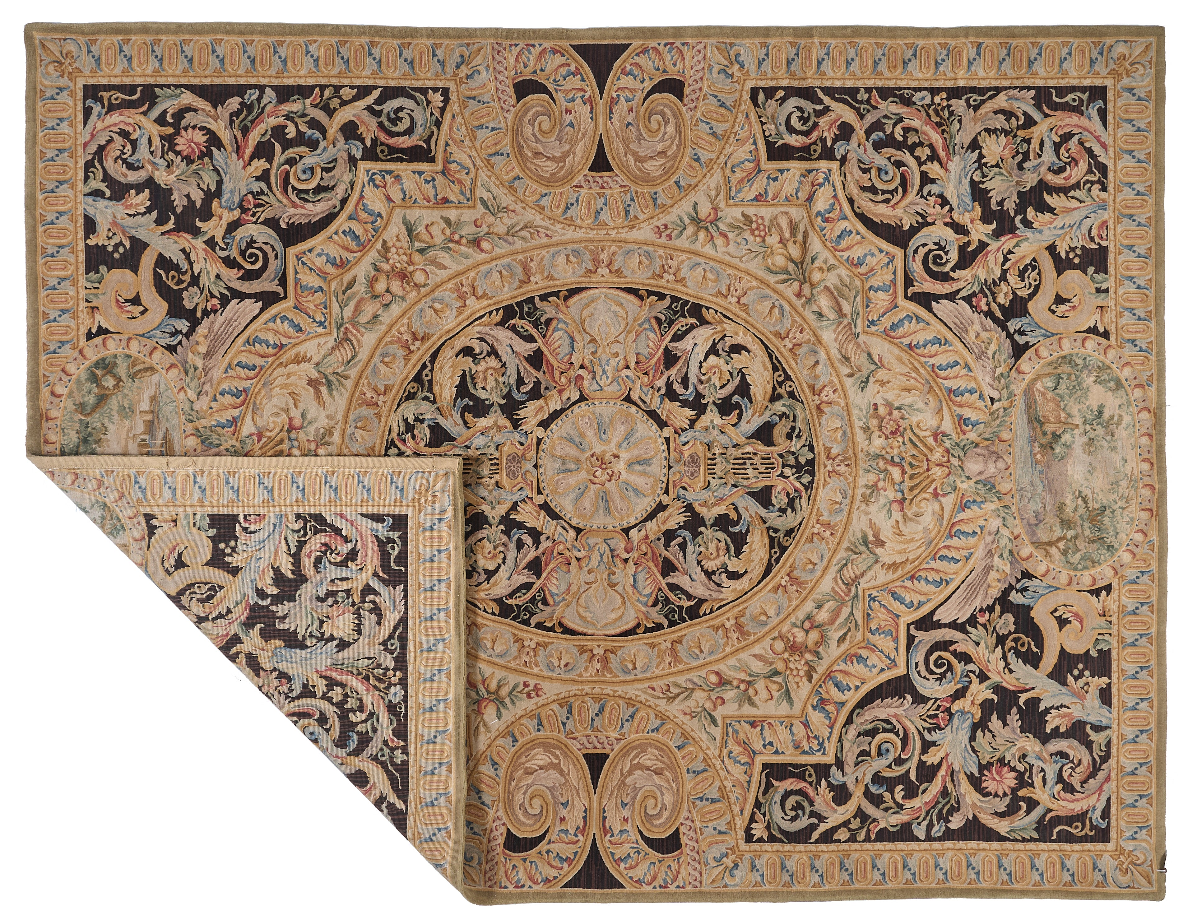 Hand Knotted Savonnerie Carpet 8070