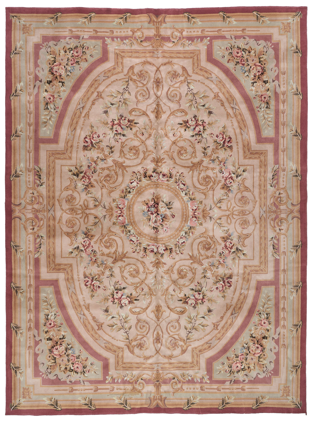 Hand Knotted Savonnerie Carpet 8071