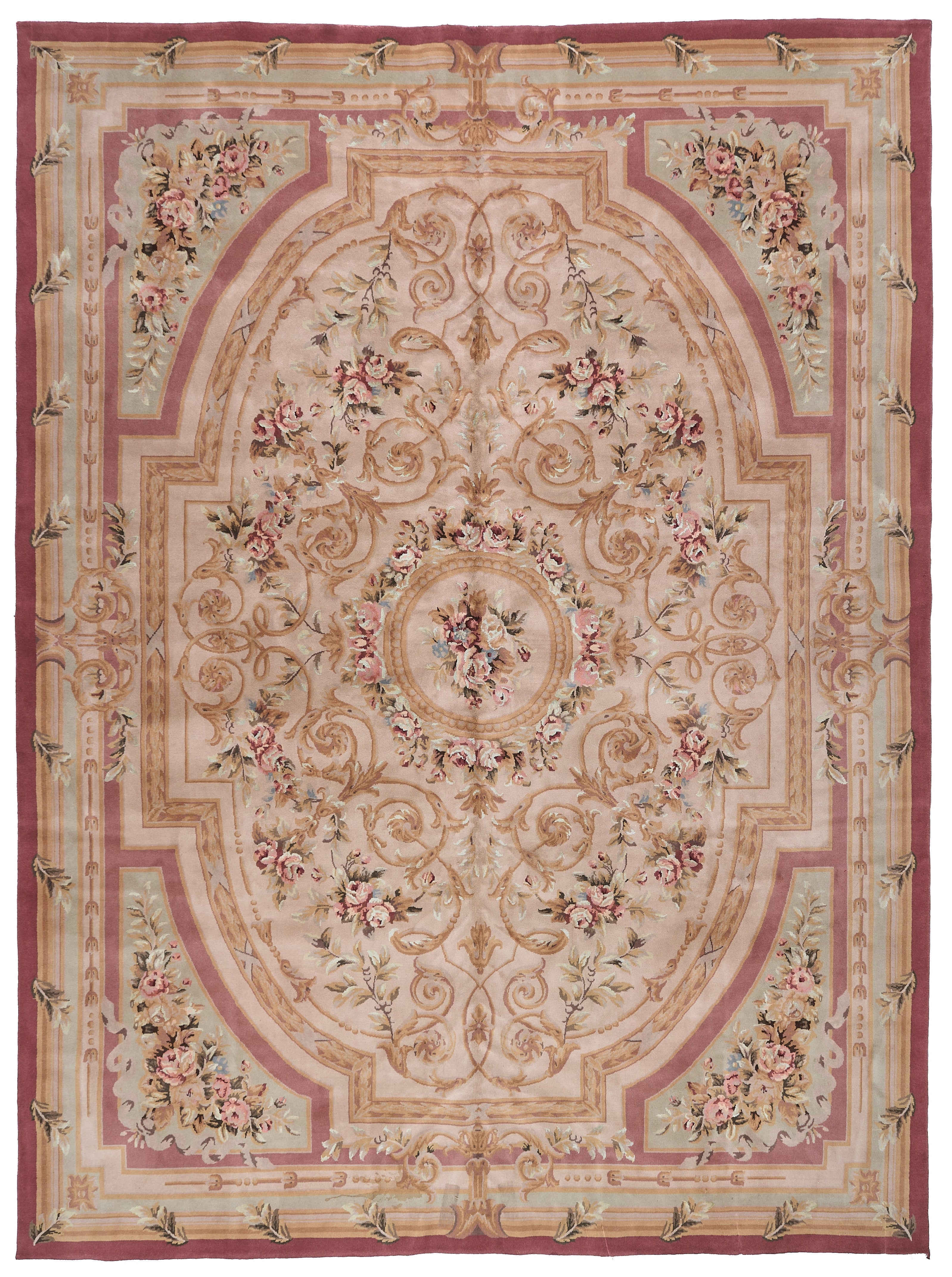 Hand Knotted Savonnerie Carpet 8071