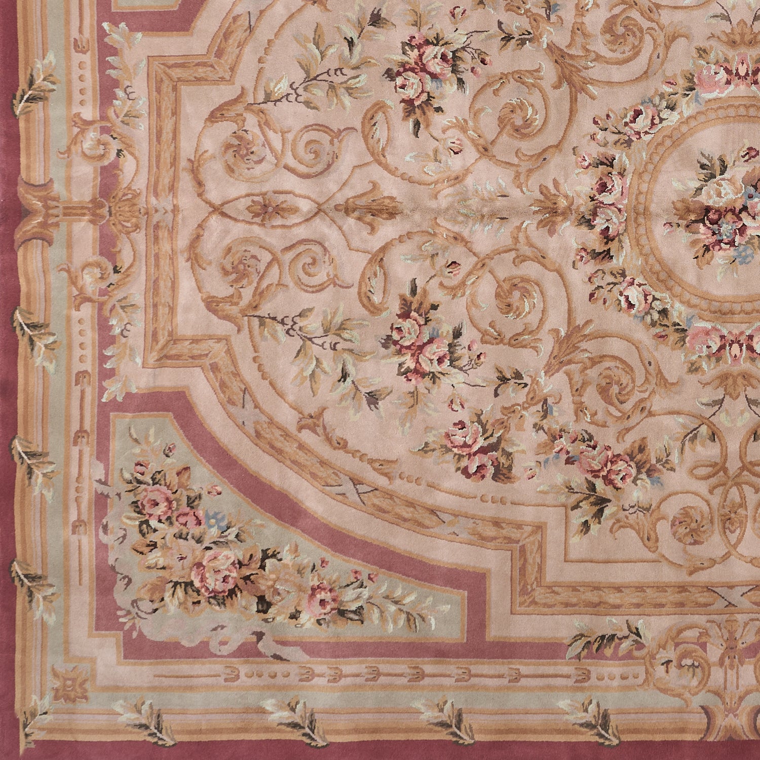 Hand Knotted Savonnerie Carpet 8071
